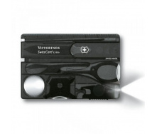 Нож Victorinox Swiss Card Lite Transparent Черный (1049-Vx07333.T3)