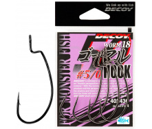 Крючок Decoy Worm18 5/0 4 шт/уп (1013-1562.00.26)