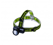 Фонарь налобный Wertvoll GM 3 режима LED IP44 Li-ion 600 mAh/t 8000 K/90 lum ABS 71х62х37 мм (RX-8011)