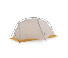 Палатка одноместная Naturehike NH21ZP003 220x90x95 см Серо-желтый (2328792466)