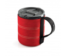 Кружка с неопреновой защитой GSI Outdoors Infinity Backpacker Mug 0.55 л Красный (1099-75281)