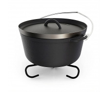 Котелок GSI Outdoors Litecast Dutch Oven 5 Qt 4,7 л Черный (1099-60600)