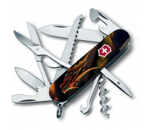 Складной нож Victorinox Huntsman Zodiac 91 мм 15 функций Фантастический дракон (1.3713.3_Z3210p)