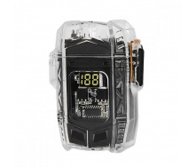 Фонарь-зажигалка Multifunctional D48-1 BOX LCD Type-C 11 режимов 76х59х28 мм