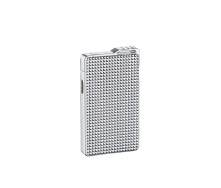 Зажигалка газовая турбо Silver Match Luxembourg Серебристый (40674378SL)