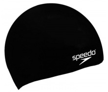 Шапочка для плавания Speedo Moulded Silic Cap Ju Черный One Size (1000-8-709900001)