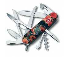 Складной нож Victorinox Huntsman Zodiac 91 мм 15 функций Китайский дракон (1.3713_Z3200p)