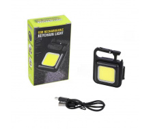 Фонарик аккумуляторный 500 mAh Bluefield карманный с магнитом и карабином (243455353)