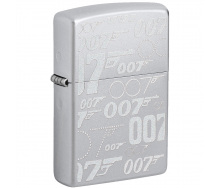 Зажигалка бензиновая Zippo James Bond Серебристый (48735)