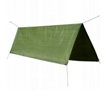 Тент тактический Mil-Tec ABDECKPLANE PE 385x500 см олива 14241301