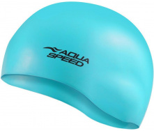 Шапочка для плавания Aqua Speed Mono Голубой One Size (1000-111-02)