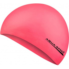 Шапочка для плавания Aqua Speed Soft Latex Розовый неон One Size (1000-122-03)