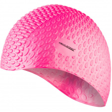Шапочка для плавания Aqua Speed Bubble Розовый One Size (1000-102-03)