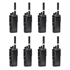 Комплект 8 шт рация Motorola DP4400e VHF AES-256 шифрование