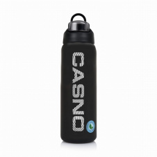 Бутылка для воды Casno 1000 мл KXN-1247 Черная