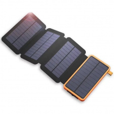 Зарядное устройство на солнечных батареях No Brand Power Bank 25000mAh 10Вт (2430467081)
