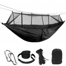 Гамак туристический с москитной сеткой Camp 260x140 см черный (Н051058)