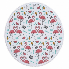 Пляжный коврик MAT Summer Flamingo Розовый (kj123288)