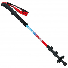 Палка треккинговая planeta-sport для скандинавской ходьбы l-55-78см TY-0469 Красный