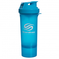 Шейкер 2-х камерный для спортивного питания SMART SHAKER SLIM FI-5054 Голубой