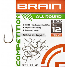 Крючок Brain All Round B5030 #12 20 шт/уп (1013-1858.80.41)