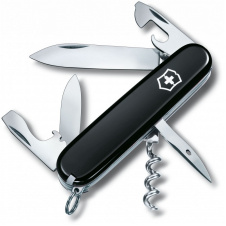 Швейцарский складной нож Victorinox Spartan 91 мм 12 функций Черный (1.3603.3B1)