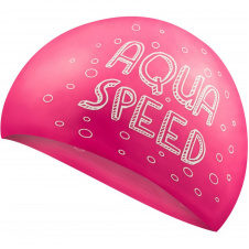 Шапочка для плавания детская Aqua Speed Kiddie Unicorn Розовая