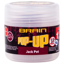 Фото - Бойлы Brain Pop-Up F1 Jack Pot (копченая колбаса) 12mm 15g (1858-04-08) Бойлы Brain Pop-Up F1 Jack Pot (копченая колбаса) 12mm 15g (1858-04-08)