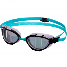 Очки для плавания MadWave TRIATHLON Rainbow M042706 Голубой-Черный