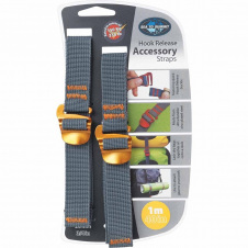 Ремінь для стягувань Sea To Summit Accessory Strap With Hook Buckle 20 мм 1 м (1033-STS ATDASH201.0)