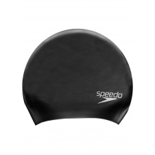 Шапочка для плавания Speedo Long Hair Cap Au Черный (8-061680001) (5051746922656)