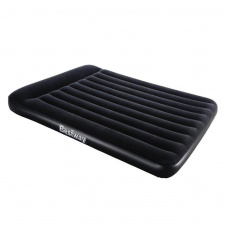 Надувной матрас Двухместный Bestway 67464 152 х 203 х 22 см с электронасосом Black (hub_o6v332)