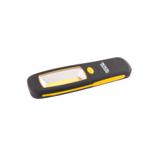 Фонарь магнитный с подвесом MASTERTOOL 210х60х28 мм COB LED 3xAA ABS 94-0807