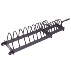 Стойка для блинов (дисков) горизонтальная Zelart TA-2271 136х32х29см Черный