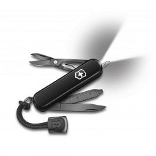 Швейцарский нож "Victorinox" Signature Lite Onyx Black 58 мм, 7 функций, черный (0.6226.31P)