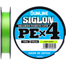 Шнур Sunline Siglon PE х4 150m # 0.2 / 0.076mm 3lb / 1.6kg (1658-09-00)