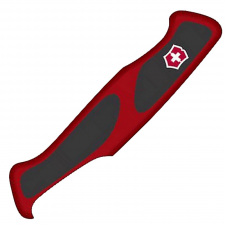 Накладка на нож Victorinox 130мм RangerGrip передняя из лого Vh+ Черный/Красный (1049-VxC9530.C1)