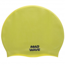 Шапочка для плавания MadWave Light BIG M053113 Желтый