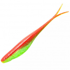 Силікон ZMAN Scented Jerk Shadz 7" 4pc #Nuked Chicken Glow (663934 / SJS7-241PK4)