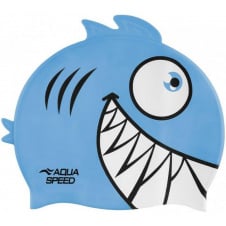 Шапка для плавания Aqua Speed Zoo Pirana One Size Бирюзовый (246-02)