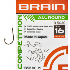 Крючок Brain All Round B5030 #16 20 шт/уп (1013-1858.80.39)