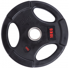 Блины диски обрезиненные LIFE FITNESS SC-80154B-10 10кг Черный