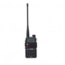 Рация Baofeng UV-5R Black + Усиленная гарнитура c кнопкой РТТ
