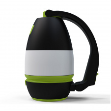 Лампа-фонарь для кемпинга с повербанком SUNROZ Camping LED Lamp 4 в 1 Черно-Зеленый (SUN7320)