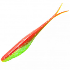 Силікон ZMAN Scented Jerk Shadz 4" 5pc #Nuked Chicken Glow (747758 / SJS4-241PK5)