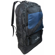 Рюкзак туристический Caslon Черный с синим (S9802 black blue)