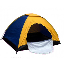 Палатка туристическая Camping Spot 2х1.5х1.1 м Желто-синий