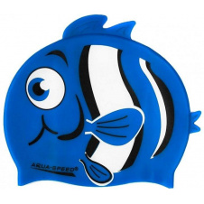 Шапка для плавания Aqua Speed Zoo Nemo 5757 One Size Синий (115-10-nemo)