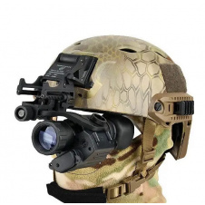 Прибор ночного видения PVS 14 Night Vision 4х с креплениями на шлем
