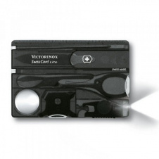 Нож Victorinox Swiss Card Lite Transparent Черный (1049-Vx07333.T3)